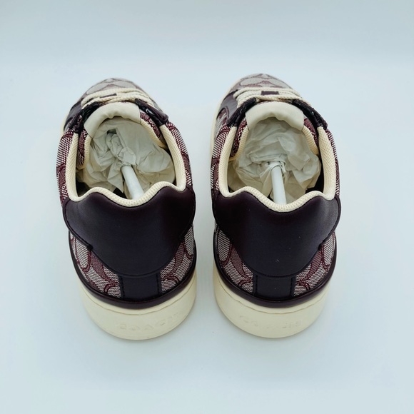 NWT COACH SIGNATURE CLIP LOW TOP SNEAKER WOMEN - Picture 6 of 14